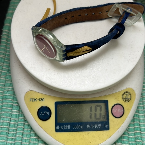 🖤1994 Ladies swatch watch Cord On Bleu - Picture 15 of 15